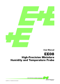 Thumbnail of document Manual - EE08 Humidity/Temperature Probe